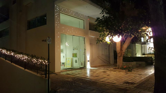 Exterior Design "Art Gallery" night